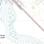 United States Geological Survey Brady, NE (2021, 24000-Scale) digital map