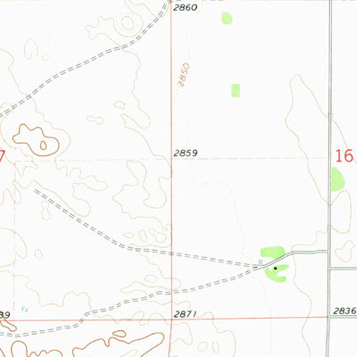 United States Geological Survey Brady NE, NE (1972, 24000-Scale) digital map