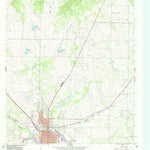 United States Geological Survey Brady North, TX (1960, 24000-Scale) digital map