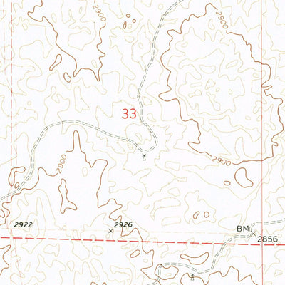 United States Geological Survey Brady NW, NE (1972, 24000-Scale) digital map