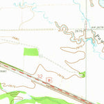 United States Geological Survey Brady SW, NE (1970, 24000-Scale) digital map