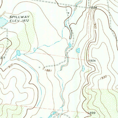 United States Geological Survey Brady SW, TX (1963, 24000-Scale) digital map
