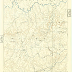 United States Geological Survey Brady, TX (1894, 125000-Scale) digital map