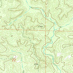 United States Geological Survey Bragg City, AR (1971, 24000-Scale) digital map