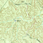United States Geological Survey Bragg City, AR (1971, 24000-Scale) digital map