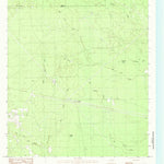 United States Geological Survey Bragg, TX (1984, 24000-Scale) digital map