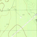 United States Geological Survey Bragg, TX (1984, 24000-Scale) digital map
