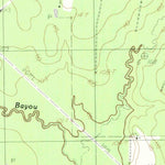 United States Geological Survey Bragg, TX (1984, 24000-Scale) digital map