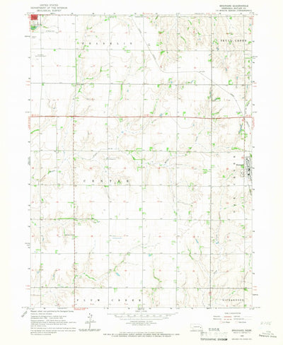 United States Geological Survey Brainard, NE (1965, 24000-Scale) digital map