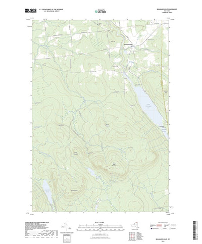 United States Geological Survey Brainardsville, NY (2023, 24000-Scale) digital map