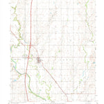 United States Geological Survey Braman, OK-KS (1967, 24000-Scale) digital map
