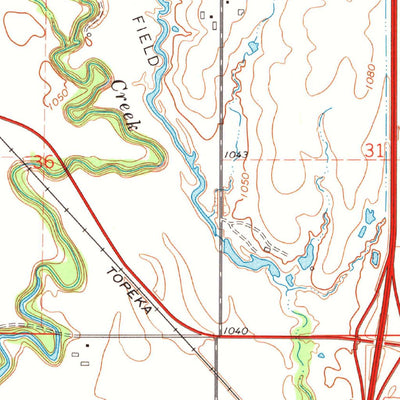 United States Geological Survey Braman, OK-KS (1967, 24000-Scale) digital map