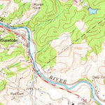 United States Geological Survey Bramwell, WV-VA (1962, 24000-Scale) digital map