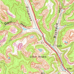 United States Geological Survey Bramwell, WV-VA (1962, 24000-Scale) digital map