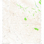 United States Geological Survey Branaman Spring, AZ (1966, 24000-Scale) digital map
