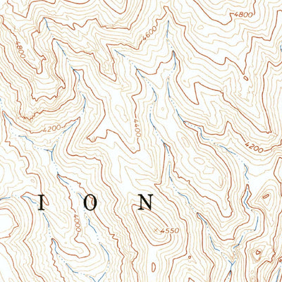 United States Geological Survey Branaman Spring, AZ (1966, 24000-Scale) digital map