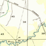 United States Geological Survey Branch, LA (1947, 31680-Scale) digital map