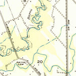 United States Geological Survey Branch, LA (1947, 31680-Scale) digital map