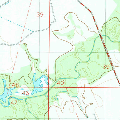 United States Geological Survey Branch, LA (1983, 24000-Scale) digital map