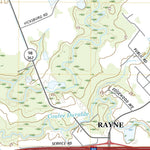 United States Geological Survey Branch, LA (2020, 24000-Scale) digital map