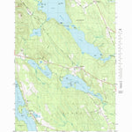 United States Geological Survey Branch Lake, ME (1981, 24000-Scale) digital map