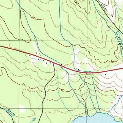 United States Geological Survey Branch Lake, ME (1981, 24000-Scale) digital map