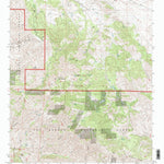 United States Geological Survey Branch Mountain, CA (1995, 24000-Scale) digital map