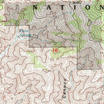 United States Geological Survey Branch Mountain, CA (1995, 24000-Scale) digital map