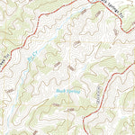 United States Geological Survey Branch Mountain, CA (2021, 24000-Scale) digital map