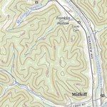 United States Geological Survey Branchland, WV (2023, 24000-Scale) digital map