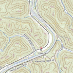 United States Geological Survey Branchland, WV (2023, 24000-Scale) digital map