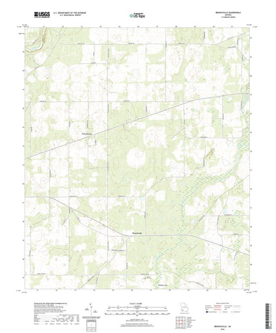 United States Geological Survey Branchville, GA (2020, 24000-Scale) digital map