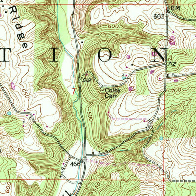United States Geological Survey Branchville, IN (1958, 24000-Scale) digital map