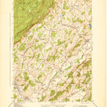 United States Geological Survey Branchville, NJ (1943, 31680-Scale) digital map