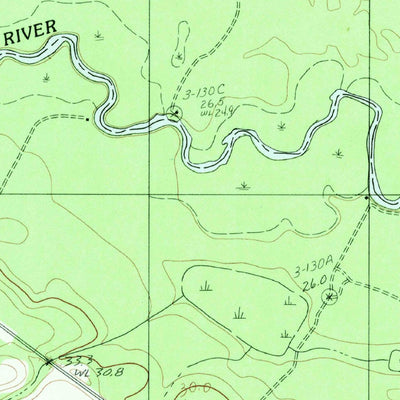 United States Geological Survey Branchville South, SC (1982, 24000-Scale) digital map