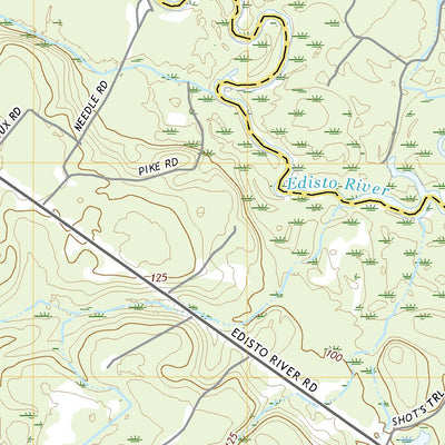 United States Geological Survey Branchville South, SC (2020, 24000-Scale) digital map