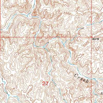 United States Geological Survey Brandenburg Mountain, AZ (1949, 24000-Scale) digital map