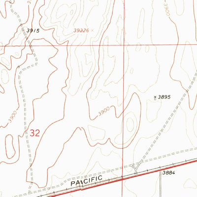 United States Geological Survey Brandon, CO (1968, 24000-Scale) digital map