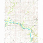 United States Geological Survey Brandon, IA (1971, 24000-Scale) digital map