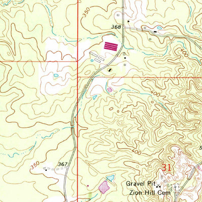United States Geological Survey Brandon, MS (1968, 24000-Scale) digital map