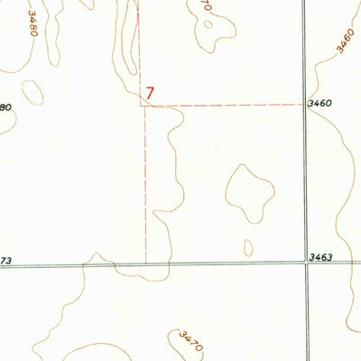 United States Geological Survey Brandon NE, NE (1961, 24000-Scale) digital map