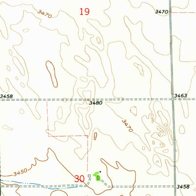 United States Geological Survey Brandon NE, NE (1961, 24000-Scale) digital map