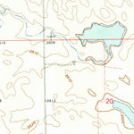United States Geological Survey Brandon NW, NE (1961, 24000-Scale) digital map