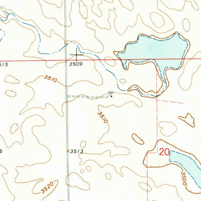 United States Geological Survey Brandon NW, NE (1961, 24000-Scale) digital map
