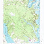 United States Geological Survey Brandon, VA (1965, 24000-Scale) digital map