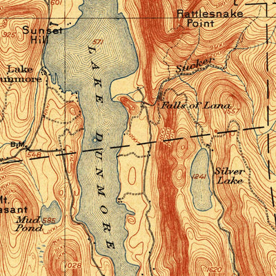 United States Geological Survey Brandon, VT (1904, 62500-Scale) digital map