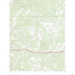 United States Geological Survey Brandonville, WV (2023, 24000-Scale) digital map