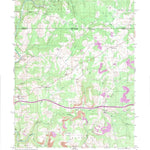 United States Geological Survey Brandonville, WV-PA (1959, 24000-Scale) digital map