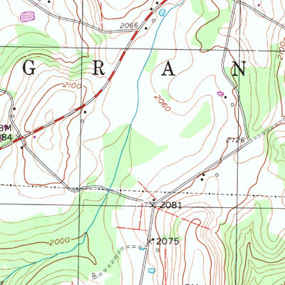 United States Geological Survey Brandonville, WV-PA (1959, 24000-Scale) digital map