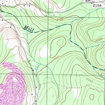 United States Geological Survey Brandonville, WV-PA (1959, 24000-Scale) digital map